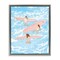 Stupell Industries Surfing Girls Trio Floating Frame, design by Ziwei Li
